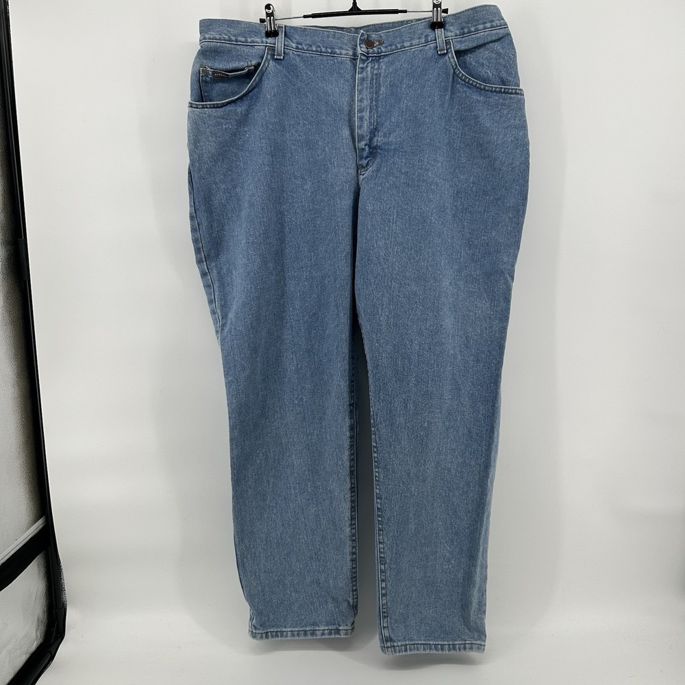 Riders by Lee Womens 24W High Rise Relaxed Fit Medium Wash Jeans Americana Vtg